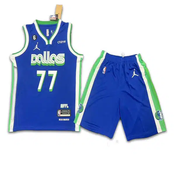 Dallas 2024 Basketball Kit Blue خرید ست بسکتبال دالاس