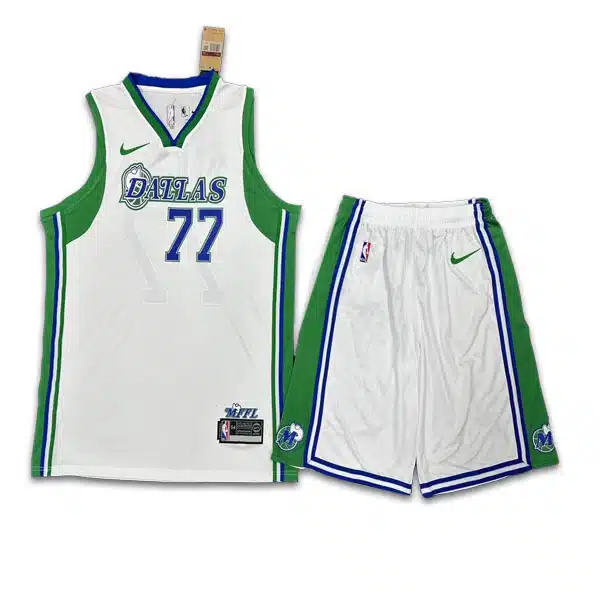 Dallas 2024 Basketball Kit White 2 خرید ست بسکتبال دالاس