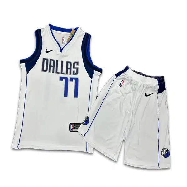 Dallas 2024 Basketball Kit White خرید ست بسکتبال دالاس