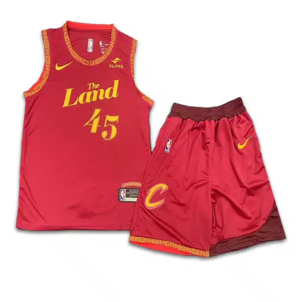 Land 2024 Basketball Kit Red خرید ست بسکتبال لند قرمز