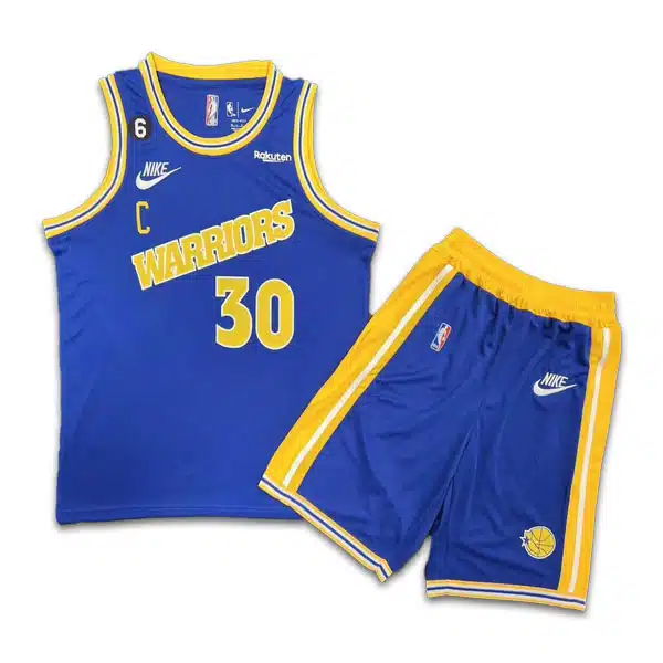Warriors 2024 Basketball Kit Blue خرید ست بسکتبال وریورز