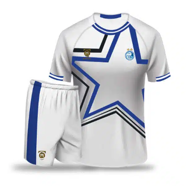 Esteghal Away Orginal Kit 2024 Whith Short خرید پیراهن و شورت دوم اورجینال