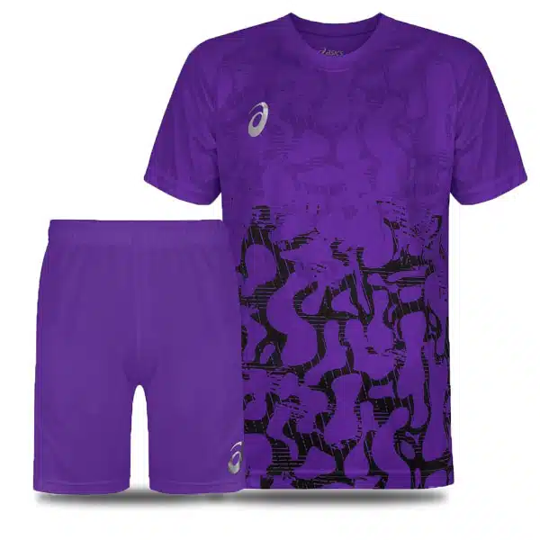 Ho 001 Teams Short 2024 Purple خرید پیراهن و شرت تیمی مسابقات بنفش