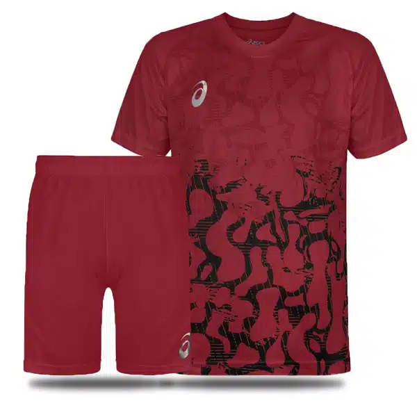 Ho 001 Teams Short 2024 Red2 خرید پیراهن و شورت مسابقات
