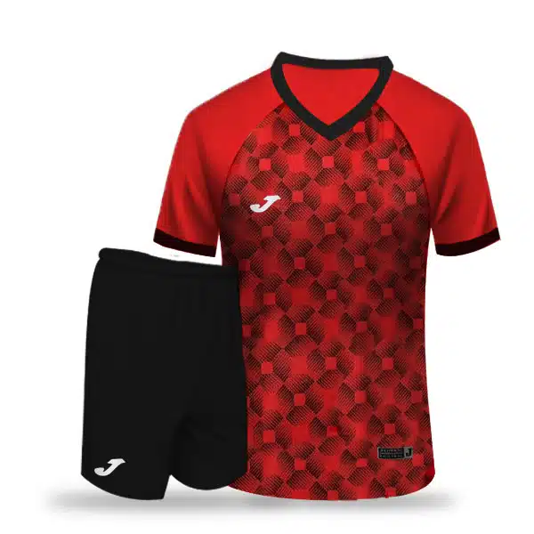 Joma 003 Teams Shirt 2024 Red خرید پیراهن و شورت مسابقات قرمز