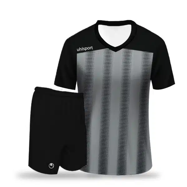 Uhlaport 004 Teams Shirt 2024 Gray And Black خرید پیراهن و شرت تیمی الشپرت