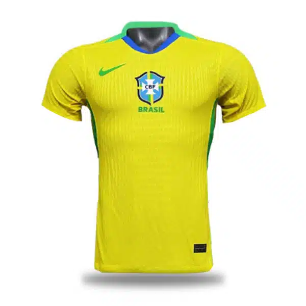 Brazil Home Kit 2025 Player (1) Brazil Home Kit 2025 Player