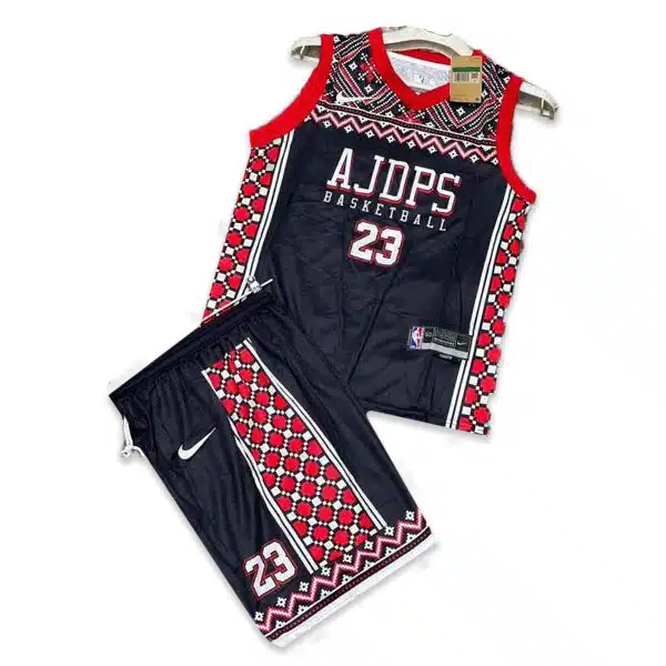 AJDPS 2025 Basketball KIt Navy Blue لباس بسکتبال