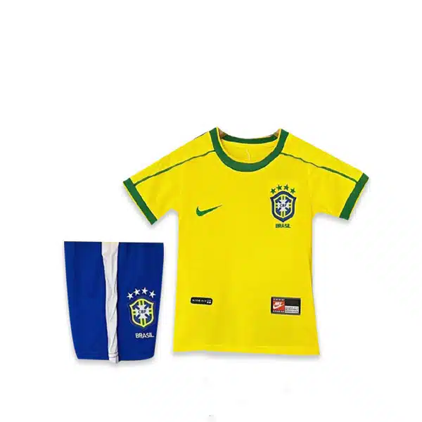Brazil 1998 Home KIDS Kit خرید لباس بچه گانه برزیل