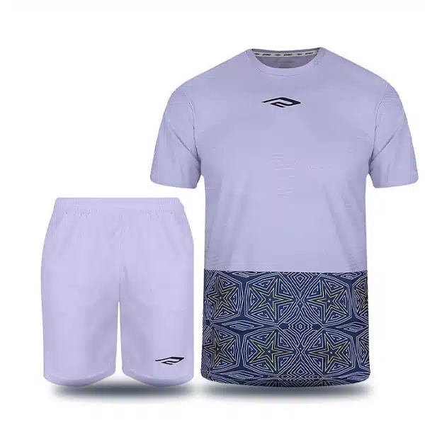 F0302 Teams Shirt 2024 White Purple پیراهن و شرت تیمی