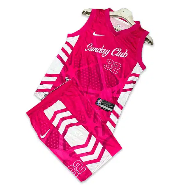 Sunday Club 2025 Basketball KIt Pink خرید لباس بسکتبال یندی کلاب