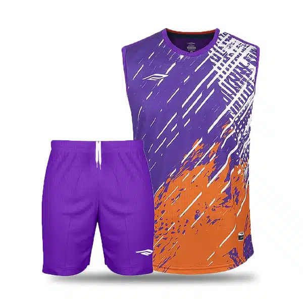 V0444 Halgheyi Teams Shirt 2024 Purple خرید تیشرت و شلوارک