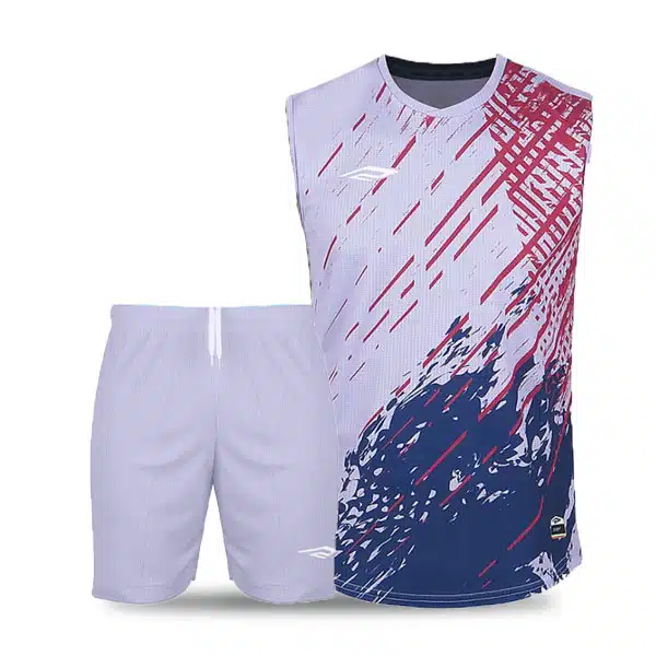 V0444 Halgheyi Teams Shirt 2024 White And Navy Blue خرید ست باشگاهی