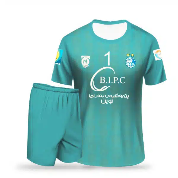 Esteghlal Goalkeeper Kit Blue Orginal خرید پیراهن و شورت اورجینال دروازه بانی