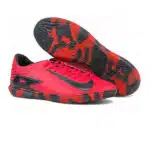 Nike Mercurial 2025 Fustsal Shoe Black And Red