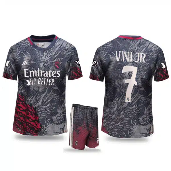 Real Madrid Dragon Kit 2024 Felament 2 خرید پیراهن و شورت دراگون