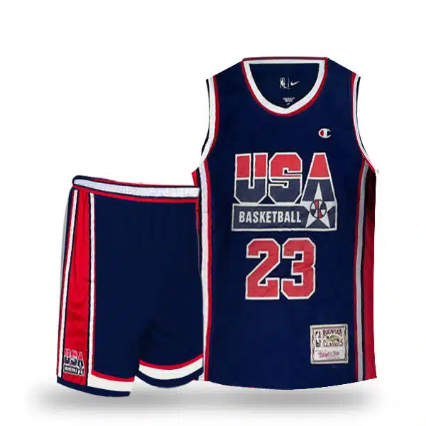 Usa 2025 Basketball KIt NavyBlue (2) خرید لباس بسکتبال آمریکا 2025