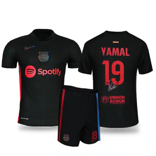 Barcelona Kit 2024 Felament With Short (2) خرید پیراهن و شورت بارسلونا