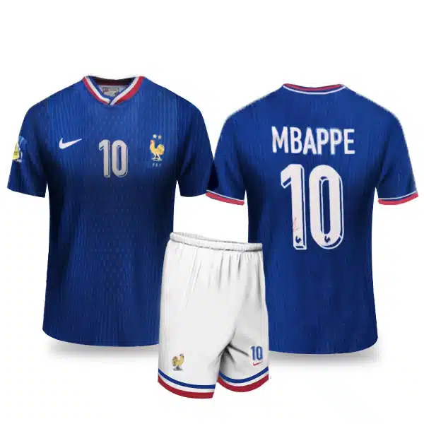 France Kit 2024 Felament With Short WIth Short (2) خرید پیراهن و شورت فرانسه