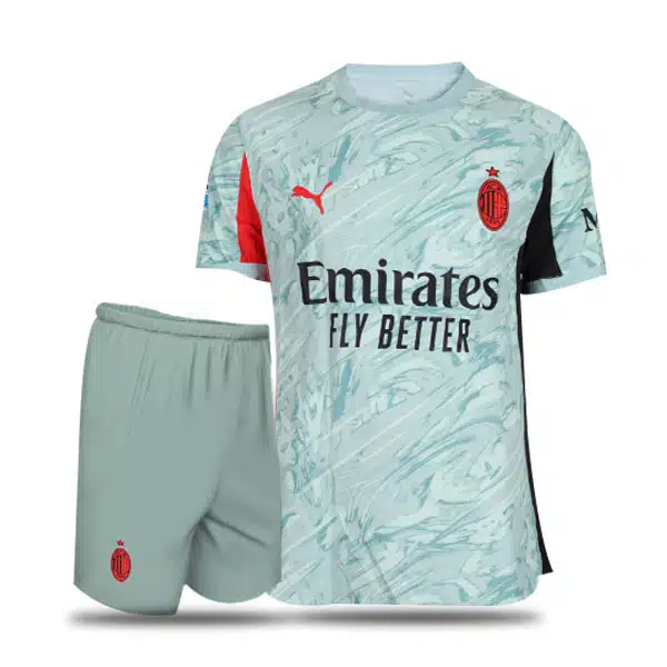AcMilan-Goalkeeper-Kit-2025-Wit-Short-1 پیراهن و شورت آث میلان دروازه بانی