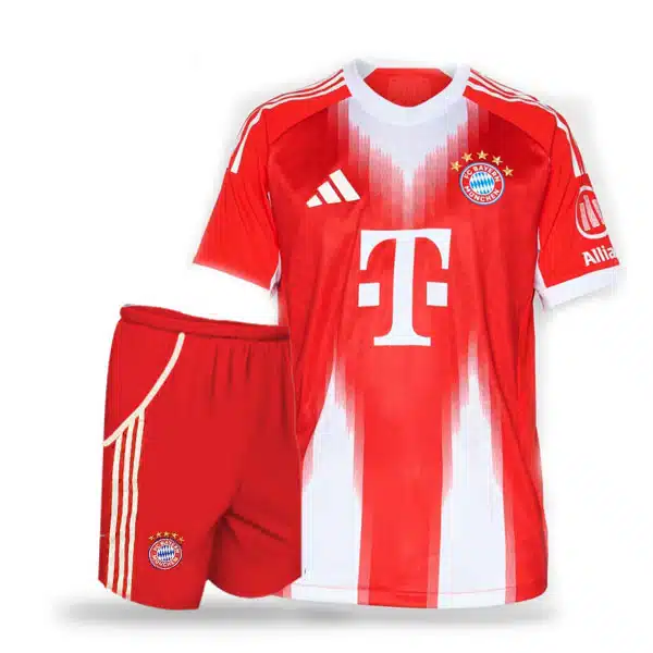 Bayern Home Kit 2025 With Short Bayern Home Kit 2025 With Short