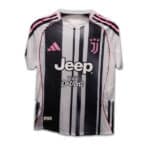 Juventus Home Kit 2025 Player White And Black