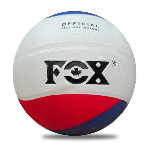 Fox VolleyBall Ball White Blue (1) Fox VolleyBall Ball White Blue