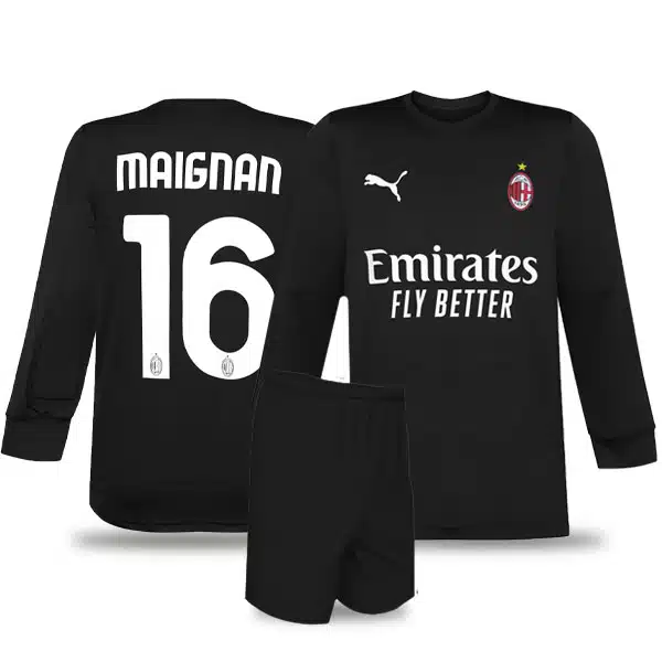 Maignan Ac Milan Goalkeeper Kit 2025 پیراهن و شرت دروازه بانی آث میلان 2025 (مانیان) خرید پیراهن و شورت دروازه بانی آث میلان
