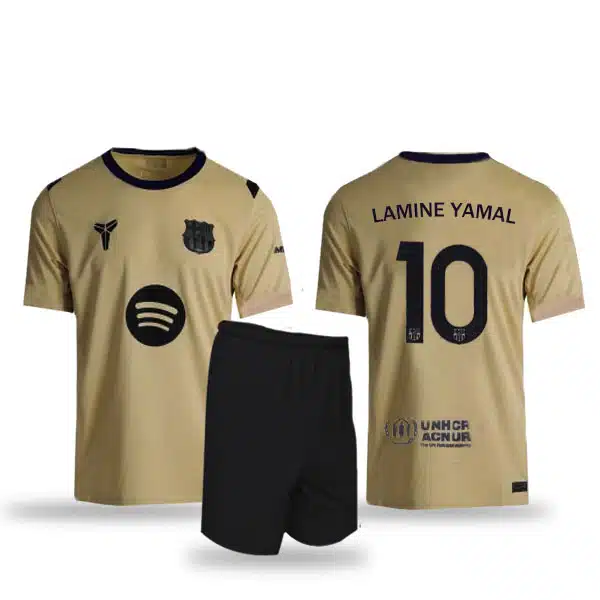 Barcelona Away Kit 2025 Felamnet (1) خرید پیراهن و شرت دوم بارسلونا ایرانی فلامنت