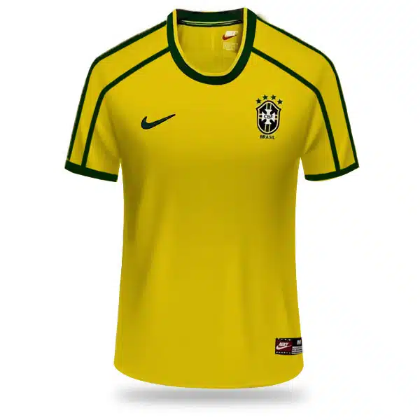 Brazil Clasic Kit 1998 پیراهن کلاسیک برزیل 1998