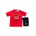 Manchester United Home Kids Kit 2008 Classic (2)