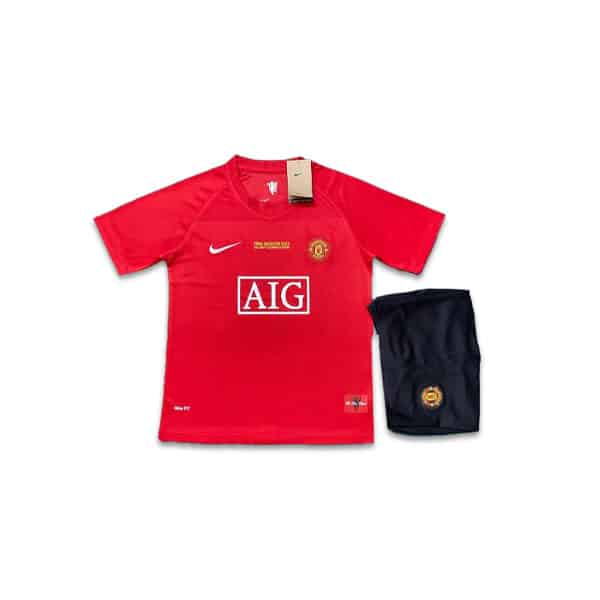 Manchester United Home Kids Kit 2008 Classic (2)