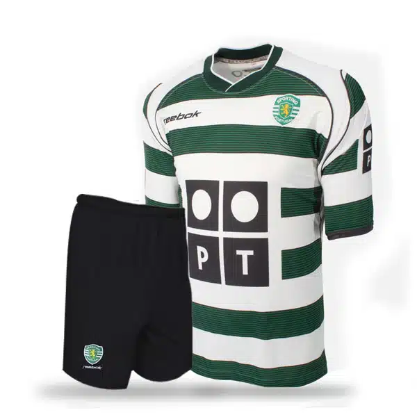 Sporting Classic Home Kit 2001 With Short (2) Sporting Classic Home Kit 2001 With Short