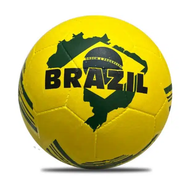 Brazil Football Ball 2025 Yellow And Green خرید توپ فوتبال برزیل