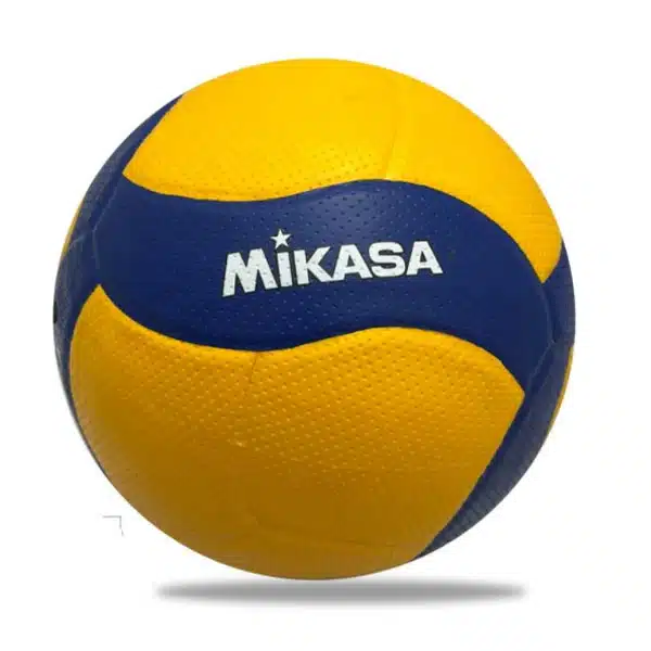 Mikasa Valibal Ball 2025 Yellow And NavyBlue خرید توپ والیبال میکاسا