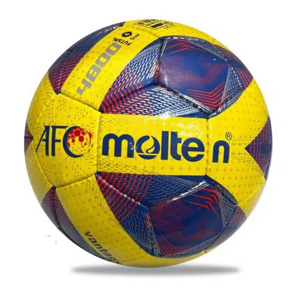 Molten Footsal Ball 2025 NavyBlue And Yellow خرید توپ مولتن فوتسال