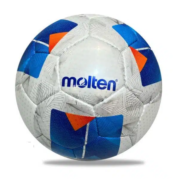 Molten Footsal Ball 2025 White and Blue 2 خرید توپ فوتسال مولتن