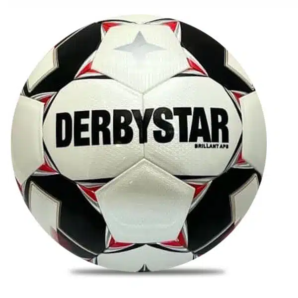DerbiStar Football Ball White And Black (1) خرید توپ دربی استار فوتبال