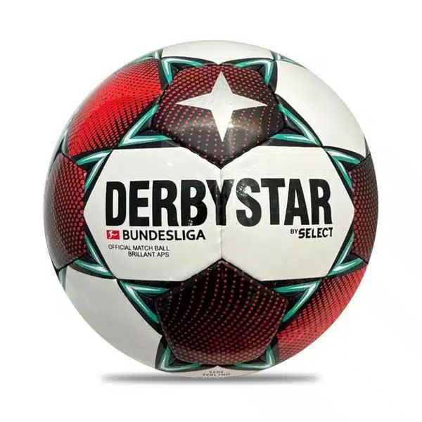 DerbiStrar-Footbal-Ball-2025-Red-And-Green خرید توپ دربی استار