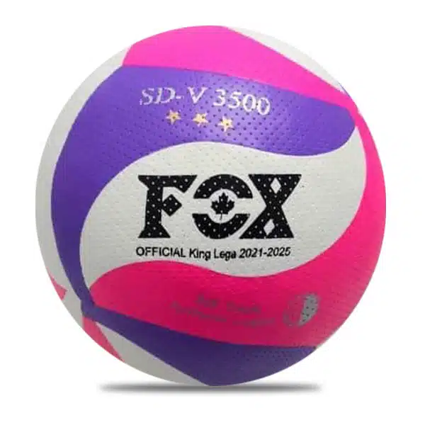 Fox Volleyball Ball 2023 pink and Purple خرید توپ والیبال فاکس