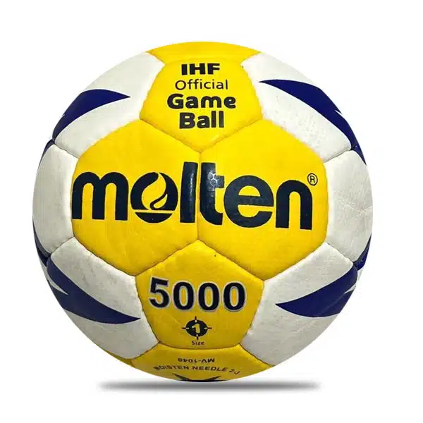 Handball Molten ball 2025 NavyBlue And White And Yellow خرید توپ هندبال مولتن