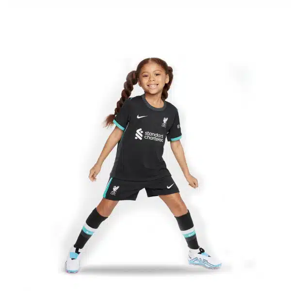 Liverpool Baby Kit Black 2025 (1) خرید لباس لیورپول