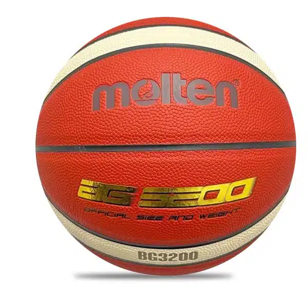 Molten-Basketball-Ball-Orange-And-Black-2025 خرید توپ بسکتبال مولتن