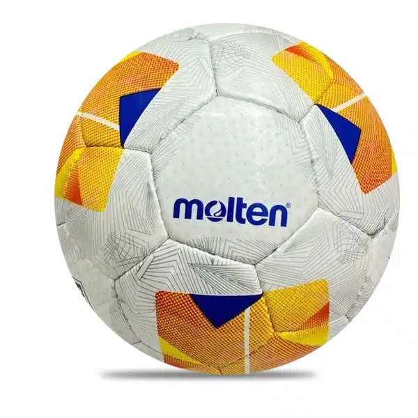Molten-Footbal-ball-WHite-And-Yellow-2025 خرید توپ مولتن