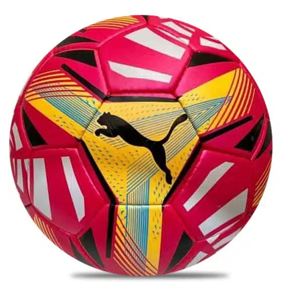 Puma Football Ball 2025 Pink And Orange (2) خرید توپ فوتبال پوما