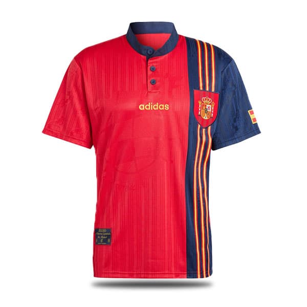 Spania Away Kit 2025 Player NavyBlue And Red (4) خرید پیراهن دوم اسپانیا