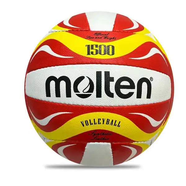 Valiball-Molten-Ball-2025-Red-And-Orange-And-White-2025 خرید توپ مولتن والیبال