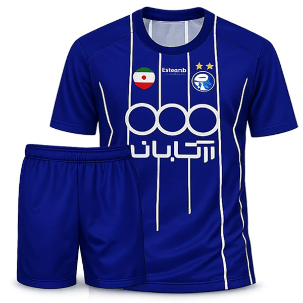 یراهن و شرت بچه گانه و بزرگسال استقلال 2025 /2026