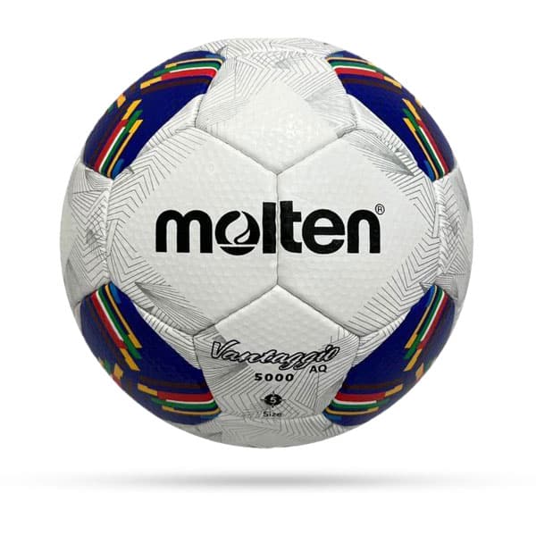 33 توپ فوتبال مولتن آسیا 2025 (ابی سفید) - Image 1