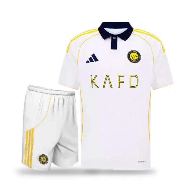 Al-Nassr 2526 Third Jersey With Short (2) خرید پیراهن و شورت سوم النصر